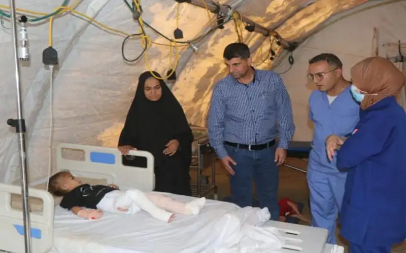 المستشفى الميداني الأردني غزة83 يواصل تقديم