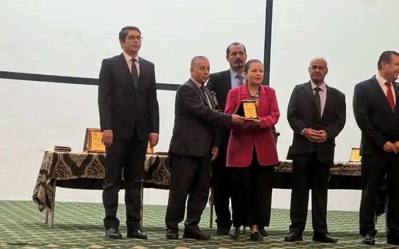 كريستين حنا نصر تشارك في معرض