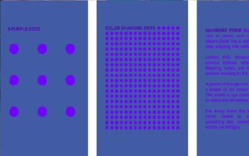 أزرق أم بنفسجي؟.. خدعة بصرية جديدة