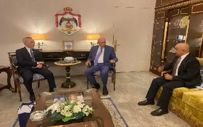 رئيس مجلس الأعيان يلتقي سفيري كازاخستان