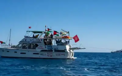 أسطول صمود العالمي يتحدى ترهيب الاحتلال