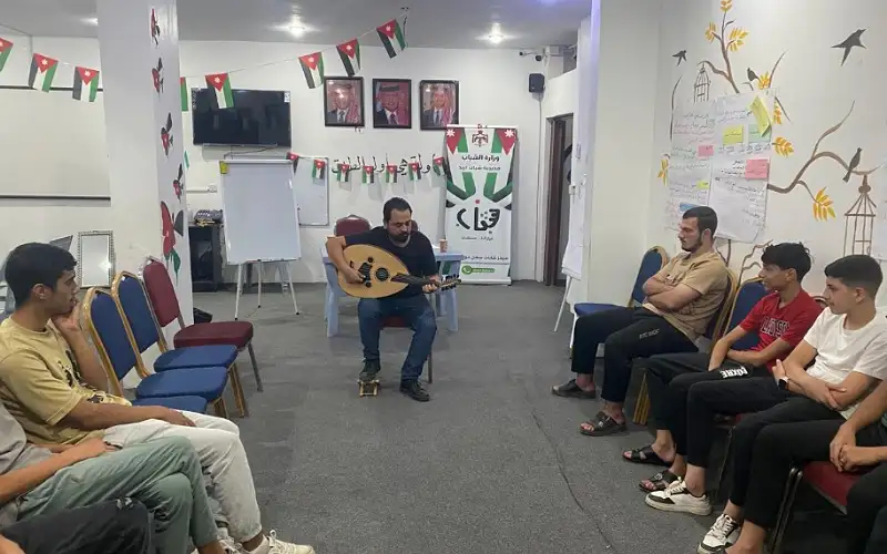 دورة فلكلور شعبي في مركز شباب