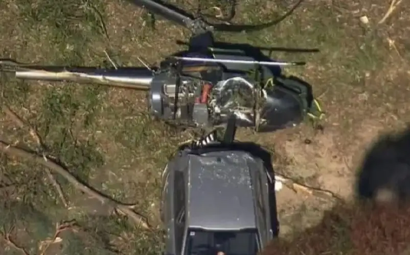 أشبه بـ انفجار قنبلة.. لحظة سقوط