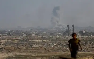 الدفاع المدني في غزة: قصف إسرائيلي