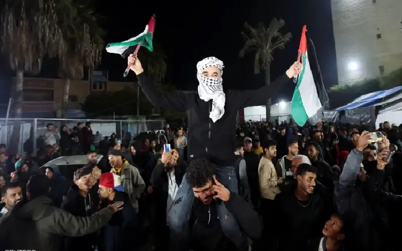 وقف اطلاق النار يدخل حيز التنفيذ