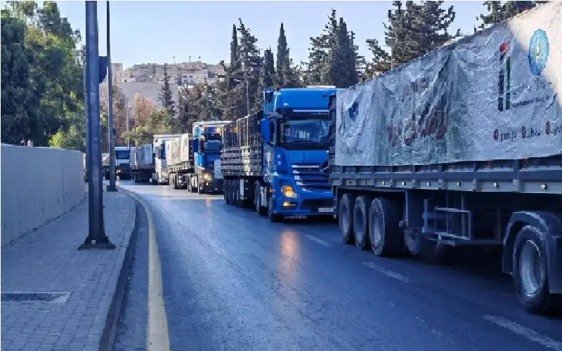 الأردن: مستعدون لاستئناف إدخال المساعدات إلى