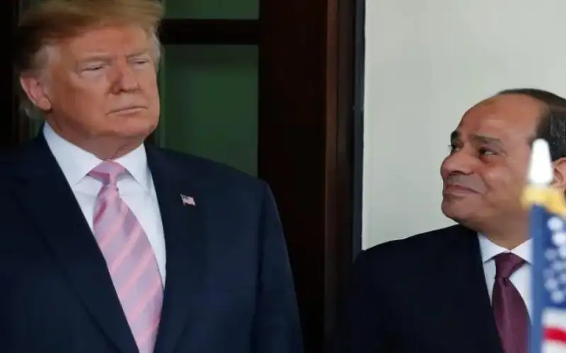 الرئيس المصري يدعو ترامب لحضور توقيع
