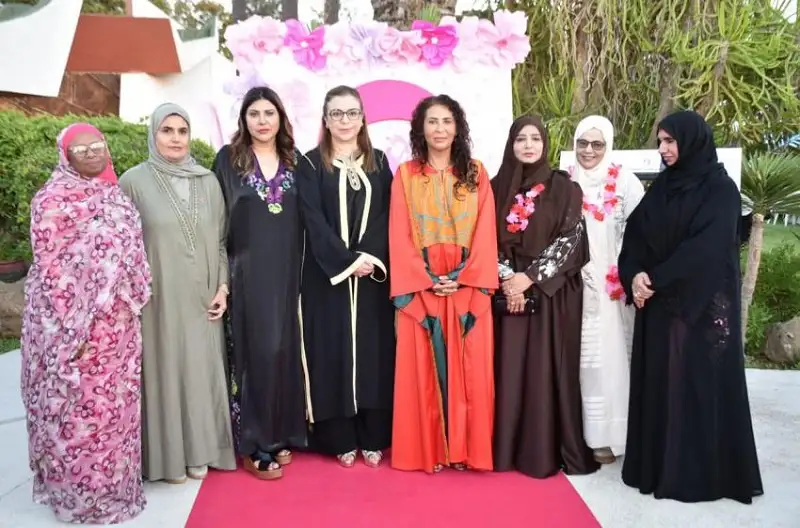 السفيرة غنيمات تشارك في حفل خيري