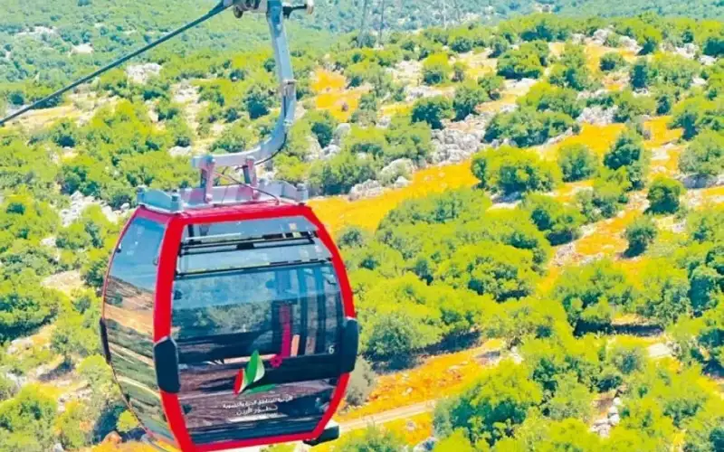 فكرة لإنشاء تلفريك جديد في الأردن