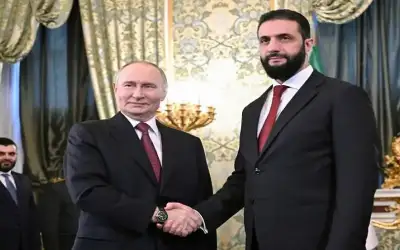 بوتين للشرع: مصالح الشعب السوري هي