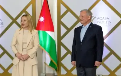 الملك ورئيسة وزراء إيطاليا يترأسان جولة