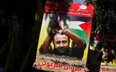 إصابة القيادي مروان البرغوثي بكسور في