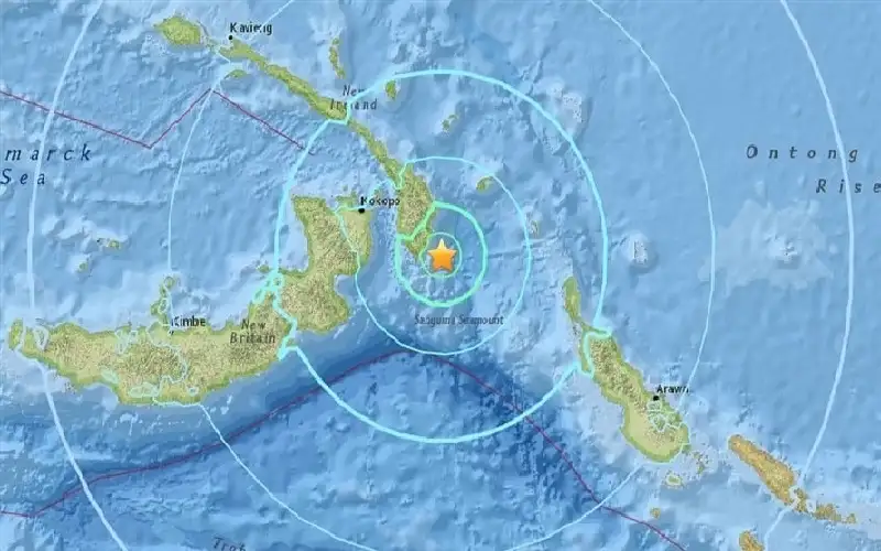 زلزال بقوة 6.7 درجة يضرب بابوا