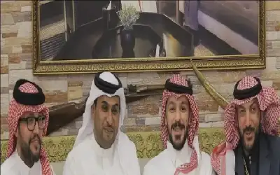 السعودي العريني وشخصيات أردنية بضيافة الشيخ