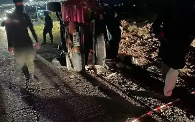 وفاة شخص وإصابة 4 بحادث مأساوي
