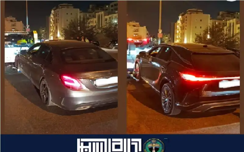 الأمن: ضبطنا المركبتين واتخذنا الإجراءات القانونية