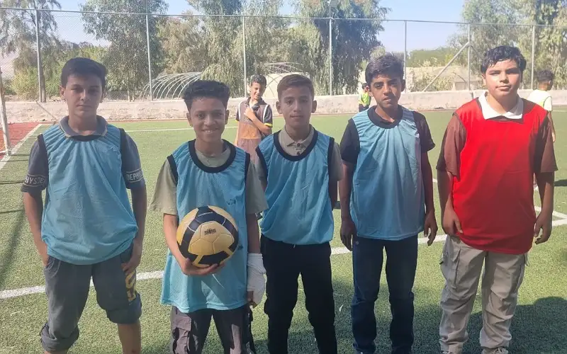 انطلاق دورة تدريبية في كرة القدم