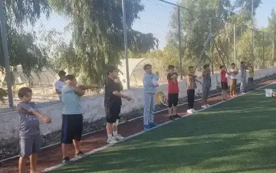 اختتام دورة تدريبية في كرة القدم