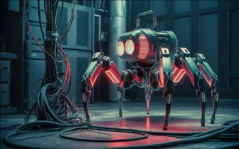 عنكبوت روبوتي لفحص المفاعلات النووية