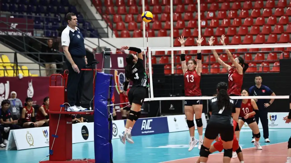 منتخب الناشئات للكرة الطائرة يخسر أمام