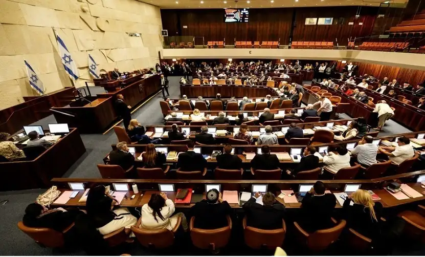 الكنيست الإسرائيلي يصوت اليوم على مشروع