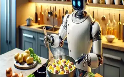 كارثة في المطبخ.. روبوت متطور يعجز