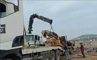 المياه: ضبط حفارة مخالفة في أم