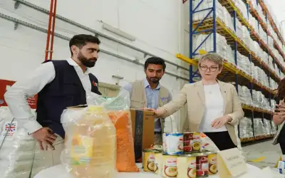 وزيرة الخارجية البريطانية: علينا إيصال المساعدات