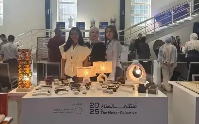 عمان الأهلية تشارك بملتقى مساحة الصناع