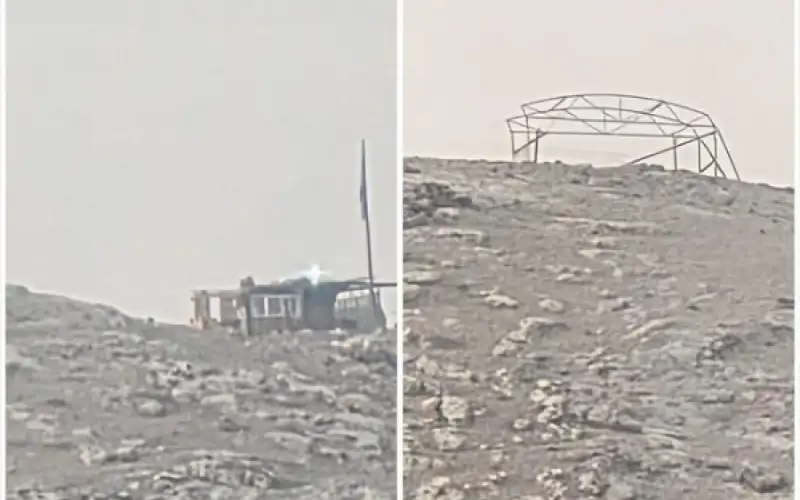 إقامة بؤرة استيطانية شرق عناتا في