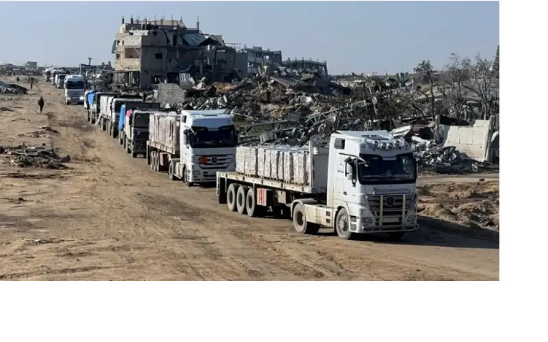 حماس: 150 إلى 200 شاحنة تدخل