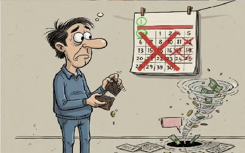 تبخر الراتب .. في احسن الاحوال