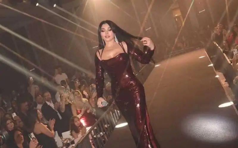 حفل هيفاء وهبي.. هز الخصر بلا