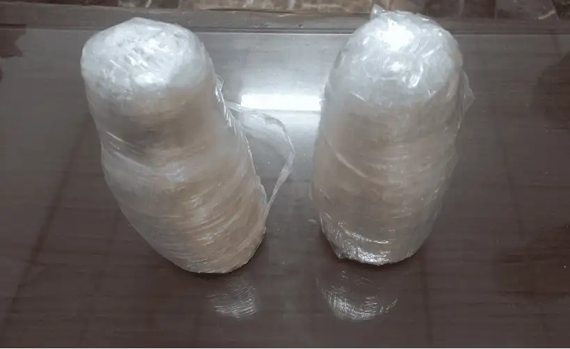 إحباط محاولة تهريب مخدرات عبر مقذوفين