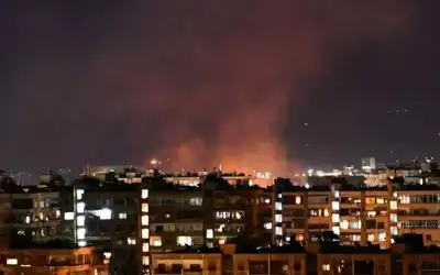 دوي انفجار في منطقة المزة بالعاصمة