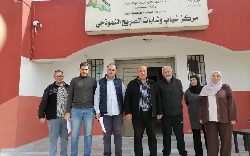 مدير شباب إربد يتفقد مراكز الصريح