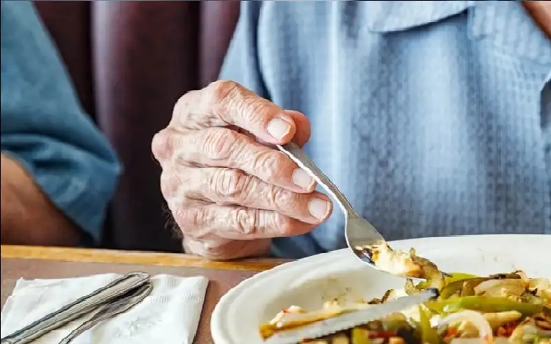 كبار السن الذين يتناولون وجباتهم بانتظام