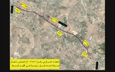 إغلاقات وتحويلات يومية على طريق السلط