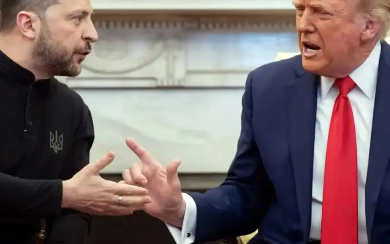 رسالة تهديد من ترامب إلى زيلينسكي