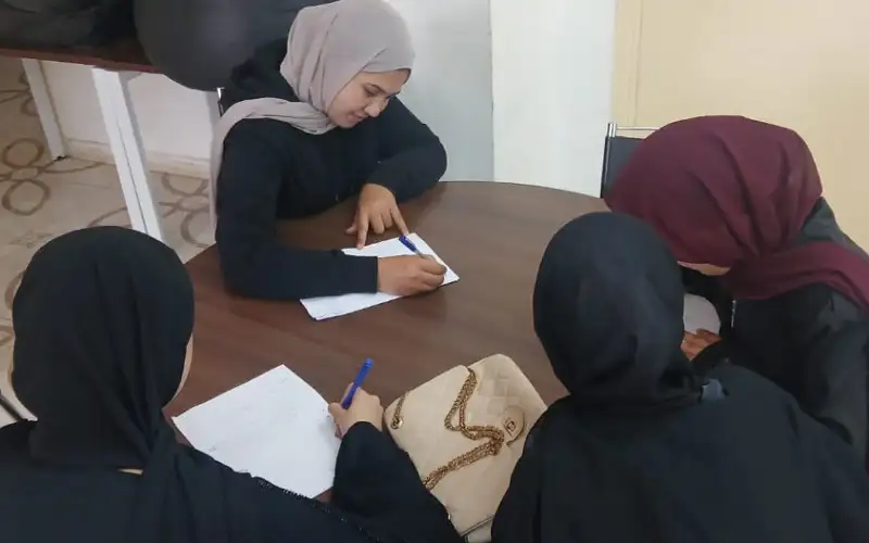 مركز شابات الوسطية يعقد ورشة مهارات