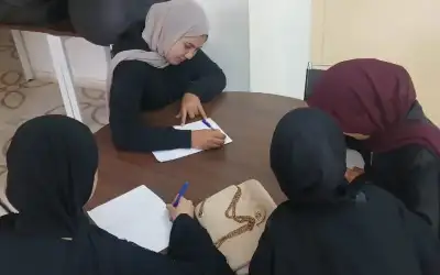 مركز شابات الوسطية يعقد ورشة مهارات