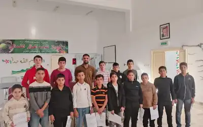 مركز شباب المزار الشمالي ينظم ورشة