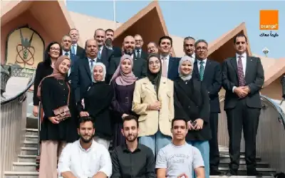 الرئيس التنفيذي لأورنج الأردن يزور رئيس