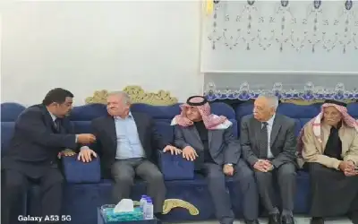 الملك يعزي بوفاة الشيخ جمال حديثة