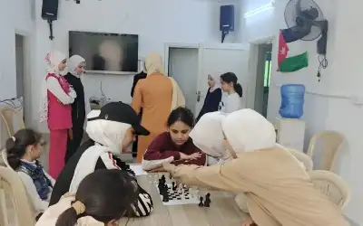 مركز شابات جديتا ينظم بطولتي شطرنج