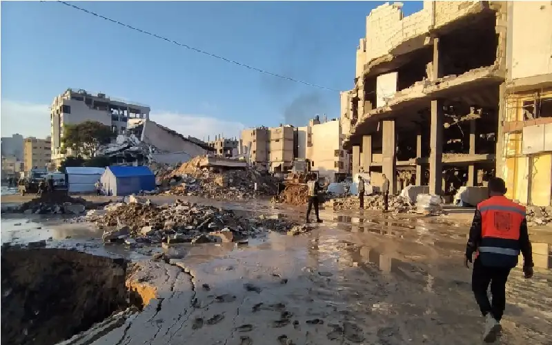 بلدية غزة: 93% من الخيام في