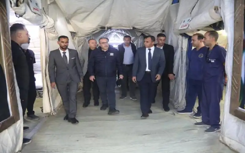 وفد أممي في غزة: جهود المستشفى