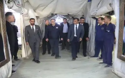 وفد أممي في غزة: جهود المستشفى