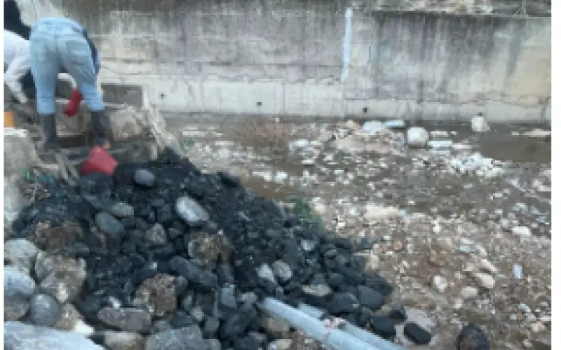 مياه اليرموك: انهاء مشكلة تسرب المياه