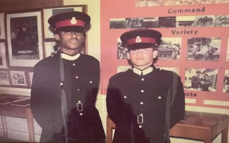 الملك والرئيس المنتخب لباربادوس .. صداقة